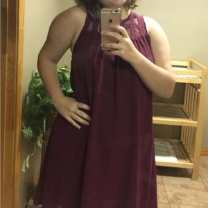 Sleeveless Smock Dress